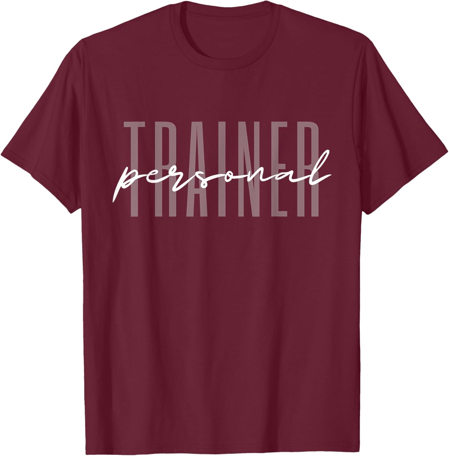 Personal Trainer Athletic Trainer Gym T-Shirt - T-Shirt | Maroon