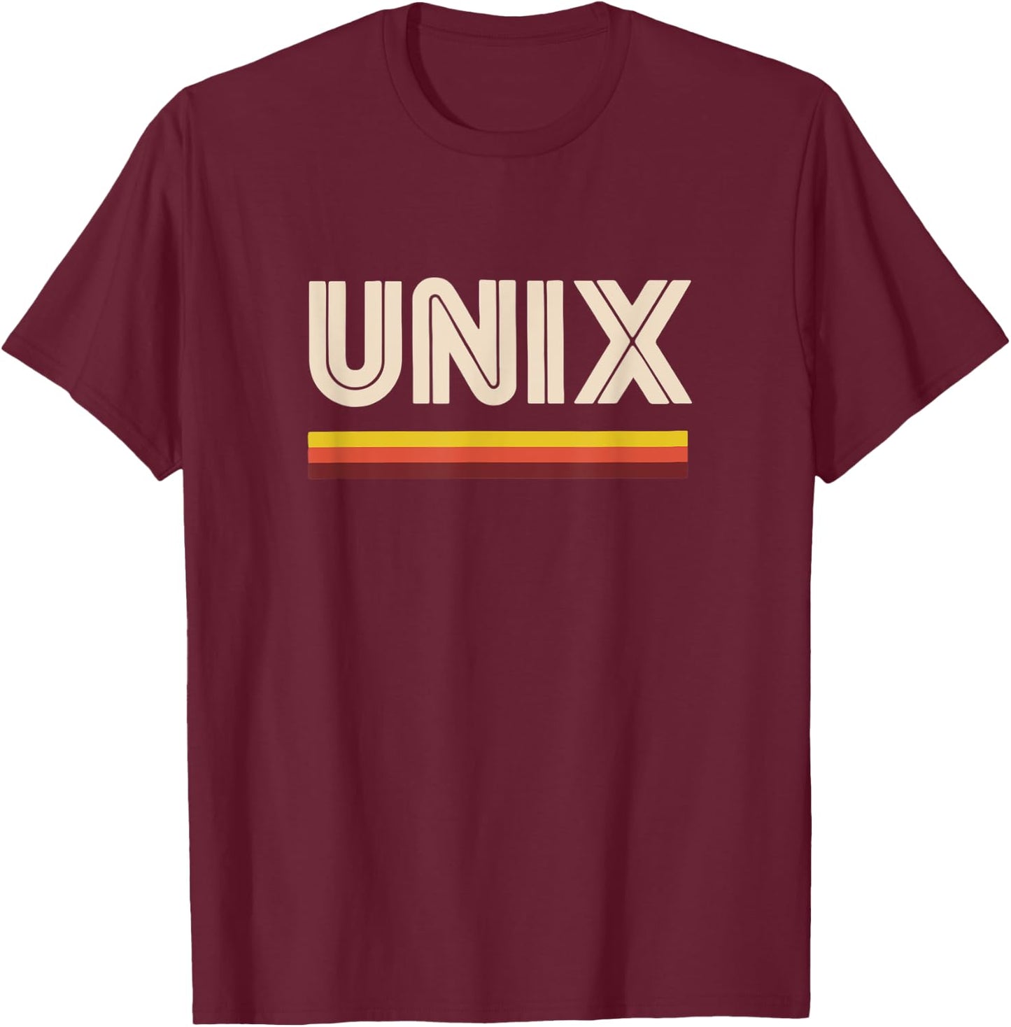 UNIX Programmer - Coder Software Engineer - Developer T-Shirt - T-Shirt | Maroon