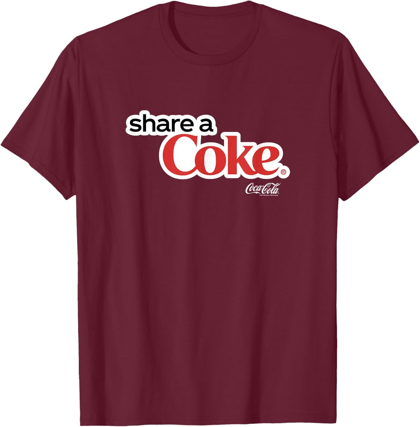Coca-Cola Share A Coke T-Shirt - T-Shirt | Maroon