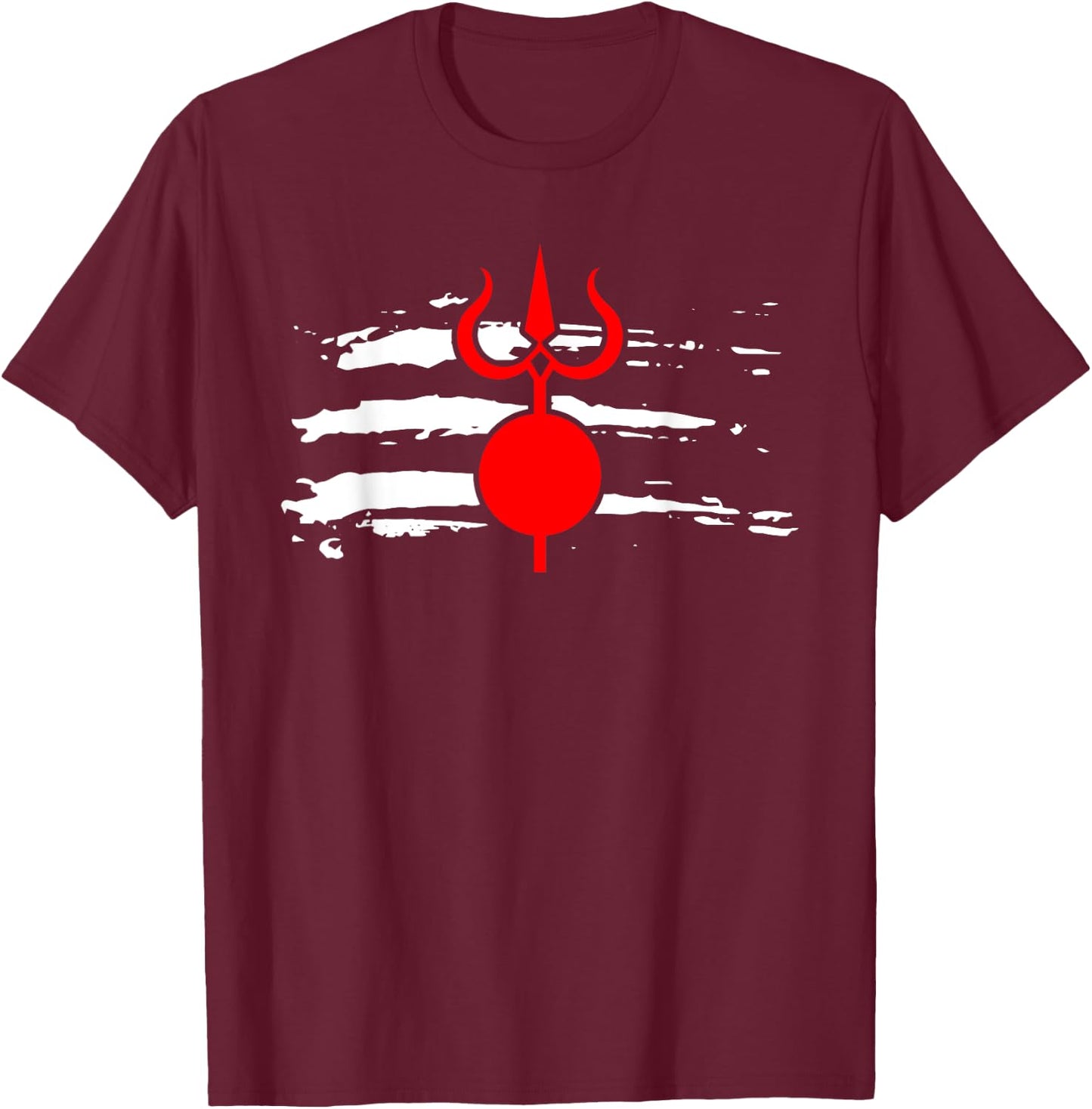 Shiva Hinduism Meditation Hindu India Religion Buddhism T-Shirt - T-Shirt | Maroon