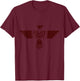 Native American Thunderbird T-Shirt - T-Shirt | Maroon