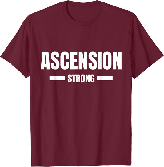 Ascension Strong Louisiana Community Strength & Support T-Shirt - T-Shirt | Maroon
