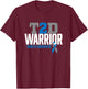 T2D Warrior Type 2 Diabetes Awareness Diabetic T-Shirt - T-Shirt | Maroon