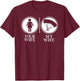 Your Wife My Wife Skydiving Funny T-Shirt - T-Shirt | Maroon