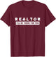 Realtor I'll Be There For You, Real Estate T-Shirt - T-Shirt | Maroon