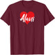I Love Alani First Name I Heart Named T-Shirt - T-Shirt | Maroon