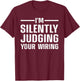 Cool Electrician Art Men Women Electric Engineer Lineman T-Shirt - T-Shirt | Maroon
