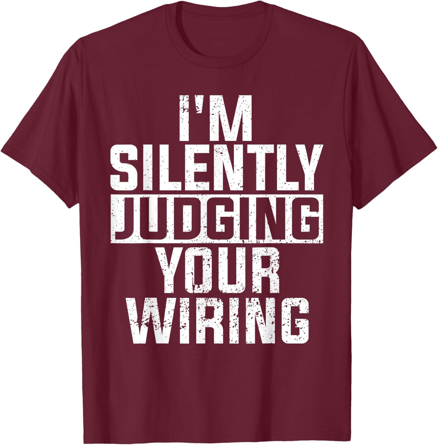 Funny Electrician Art Women Professional Electrician T-Shirt - T-Shirt | Maroon