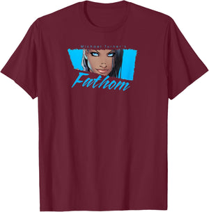 "Fathom" Aspen Matthews Michael Turner Eyes T-Shirt - T-Shirt | Maroon
