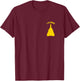 F-14 Tomcat Fighter Jet Military Aircraft Design T-Shirt - T-Shirt | Maroon