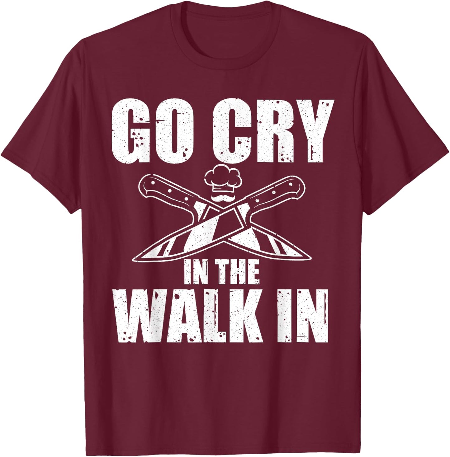 Funny Chef Design Women Kitchen Chef Culinary Cook T-Shirt - T-Shirt | Maroon