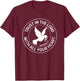 Proverbs 3:5 Trust in the Lord Christian Bible Verse T-Shirt - T-Shirt | Maroon