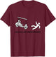 Funny I Do All My Own Golf Cart Stunts Attire Women T-Shirt - T-Shirt | Maroon