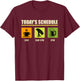 Wingfoil daily planning Wing Surf Wingfoil T-Shirt - T-Shirt | Maroon