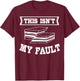 Geologist Fault Line Earth Rock Scientist Geology Science T-Shirt - T-Shirt | Maroon