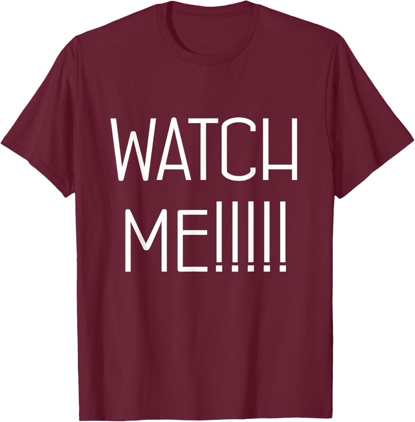 Watch Me! Funny Gospel Choir Director T-Shirt - T-Shirt | Maroon