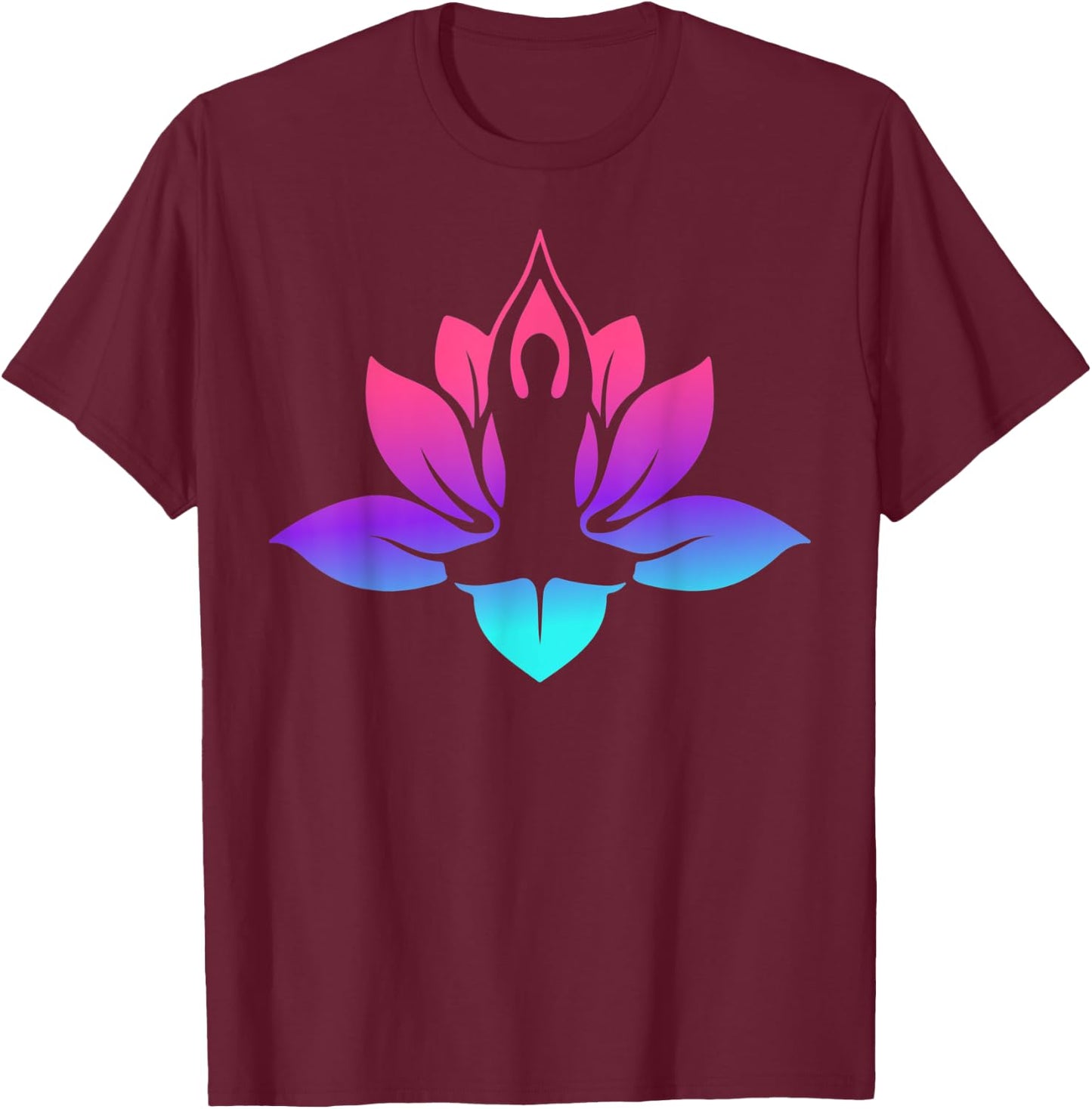 International Yoga Day T-Shirt - T-Shirt | Maroon