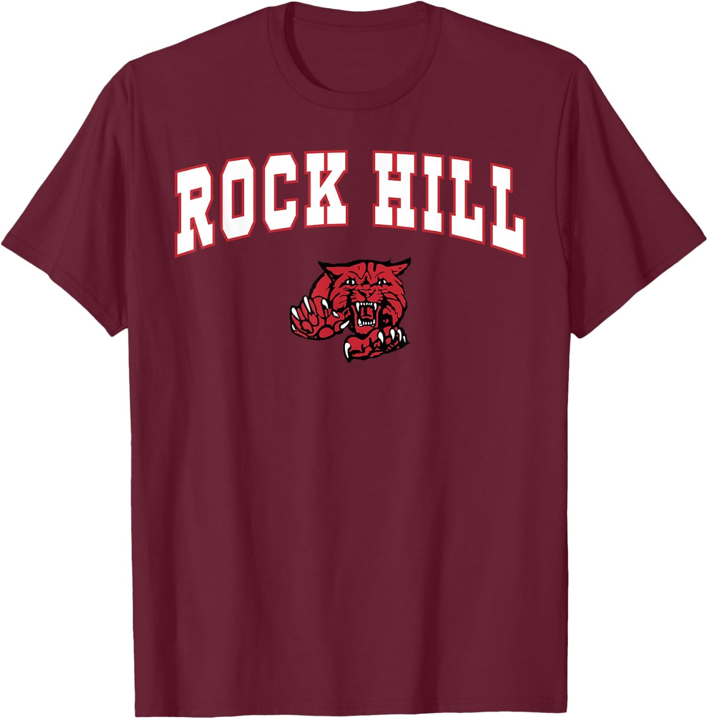 Rock Hill High School Bearcats C2 T-Shirt - T-Shirt | Maroon