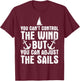 Cool Sailing Design Women Sailboat Jib Yacht Sailor T-Shirt - T-Shirt | Maroon