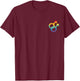 Gay Symbol at Heart Gay T-Shirt - T-Shirt | Maroon