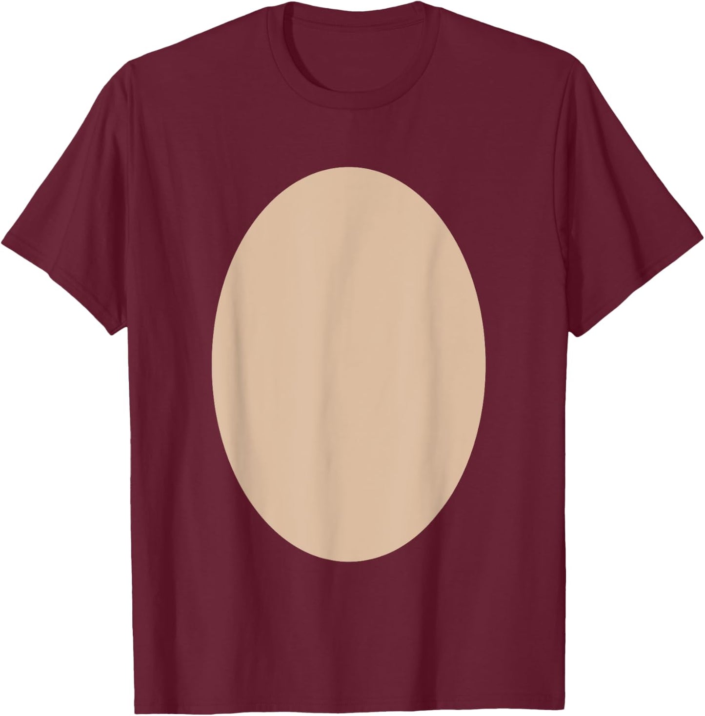 Halloween Deer Chest Costume Kids Reindeer Belly Costume T-Shirt - T-Shirt | Maroon