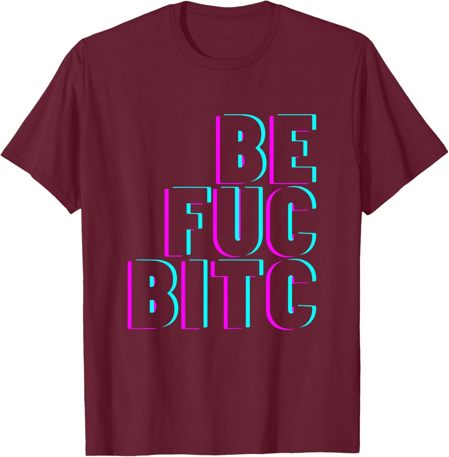Best Fucking Bitches Girlfriends Partner Look BFF for Two T-Shirt - T-Shirt | Maroon