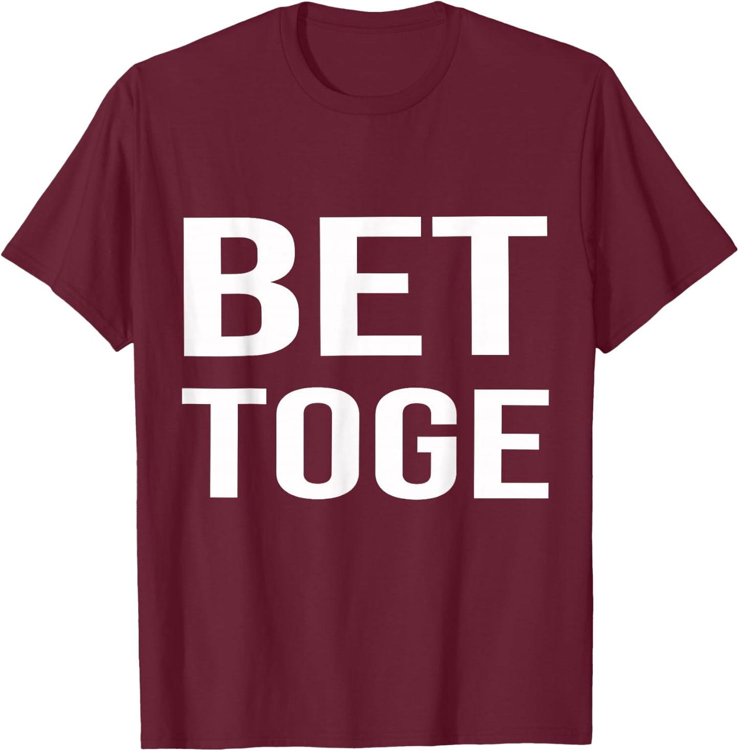 Matching Couples and Best Friends Better Together 1st Part T-Shirt - T-Shirt | Maroon