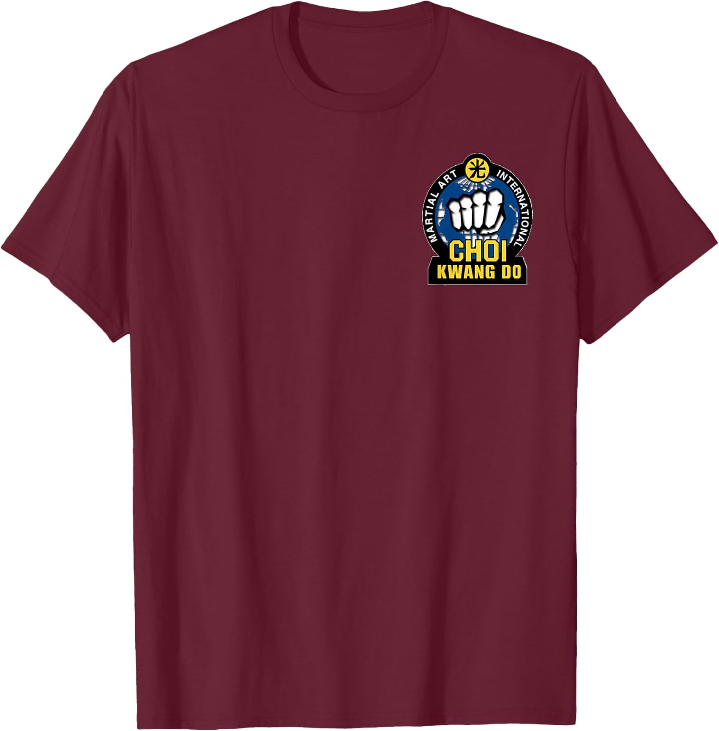 Choi Kwang Do Korean Martial Arts Training T-Shirt - T-Shirt | Maroon