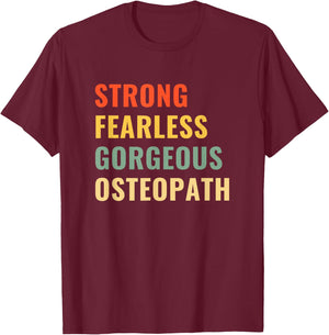Osteopathy Doctor Osteopathic Medicine Osteopath T-Shirt - T-Shirt | Maroon