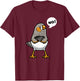 Zebra Finch Ornithologist Ornithology Zebra Finches T-Shirt - T-Shirt | Maroon