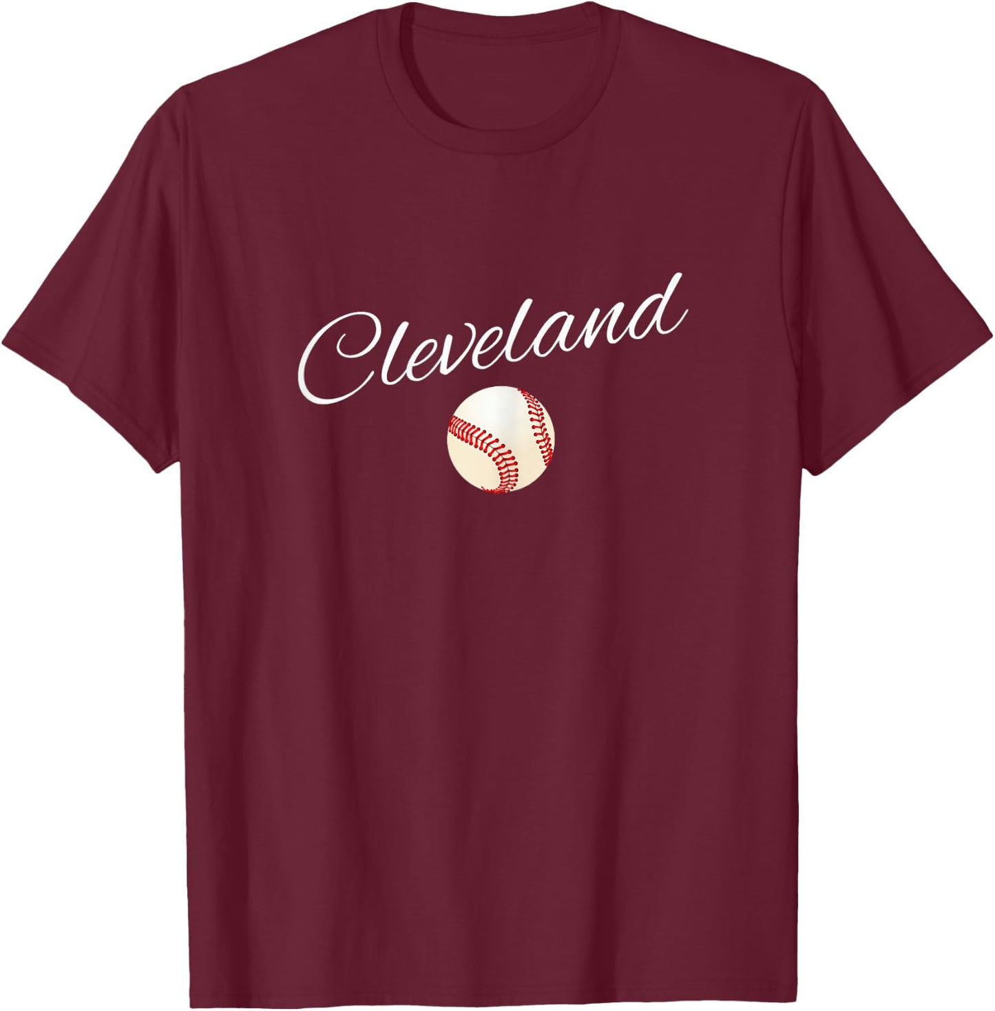 Cleveland Hometown Indian Tribe T-Shirt - T-Shirt | Maroon