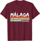 Malaga, Spain T-Shirt - T-Shirt | Maroon