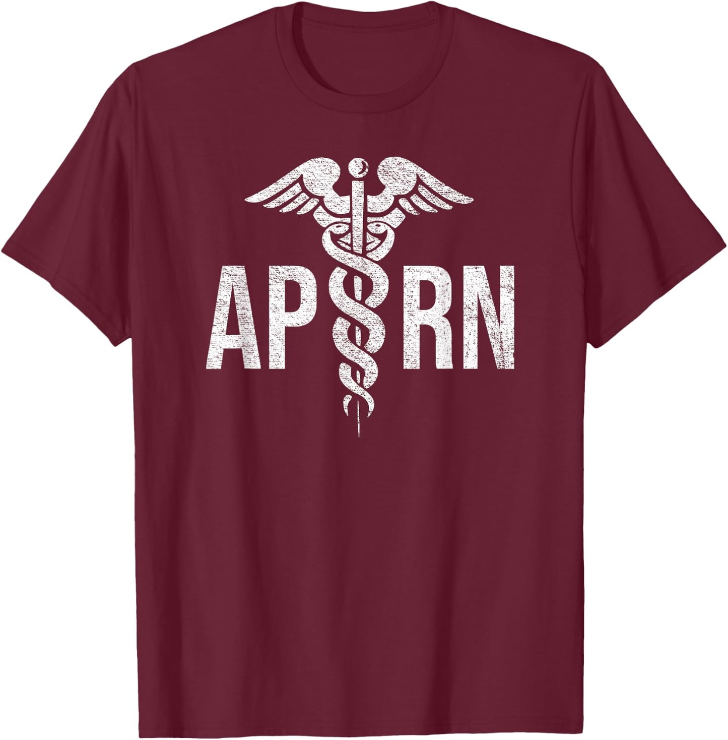 Advanced Practice Registered Nurse Aprn Caduceus Health T-Shirt - T-Shirt | Maroon