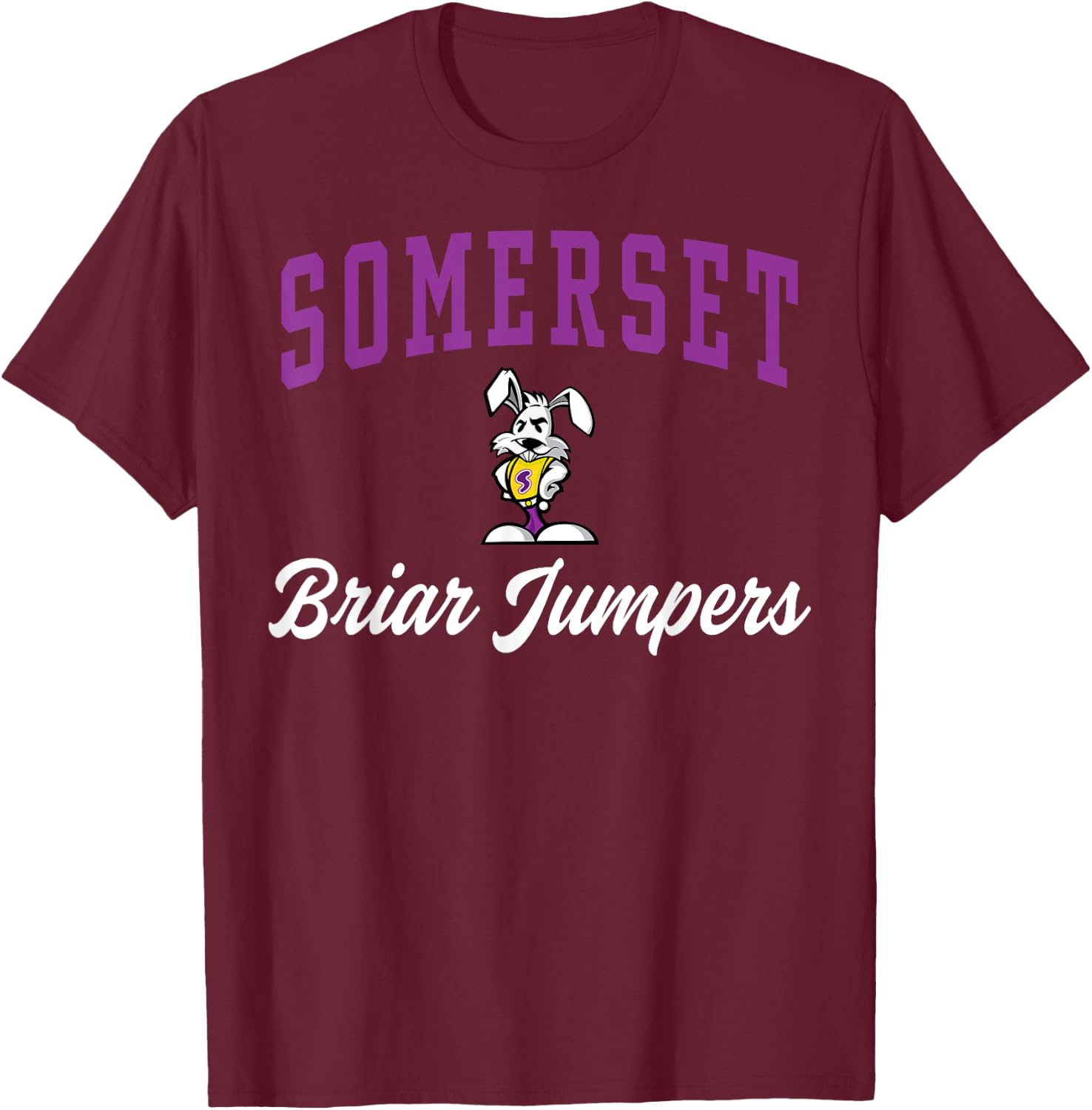 Somerset High School Briar Jumpers C3 T-Shirt - T-Shirt | Maroon