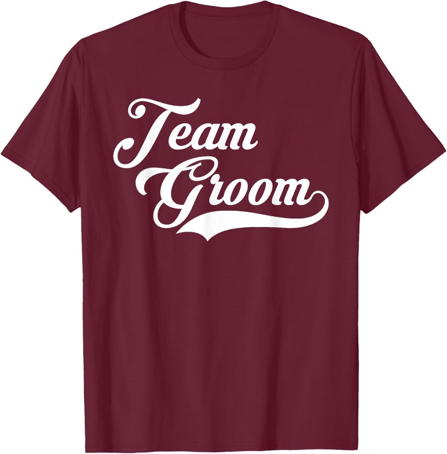 Kids Team Groom Wedding T Shirt 8 Royal Blue T-Shirt - T-Shirt | Maroon
