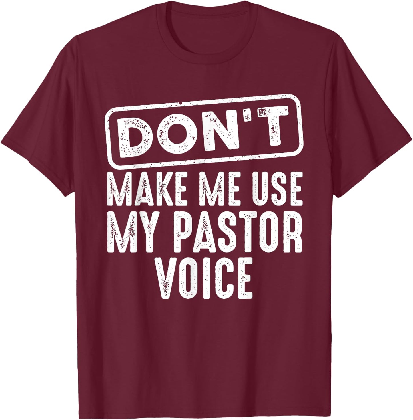 Funny Pastor Art Women Christian Preacher Priest T-Shirt - T-Shirt | Maroon