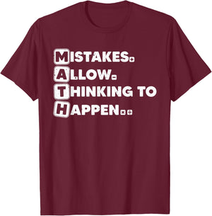 Best Math Art Women Calculus Algebra Math Geek Lover T-Shirt - T-Shirt | Maroon
