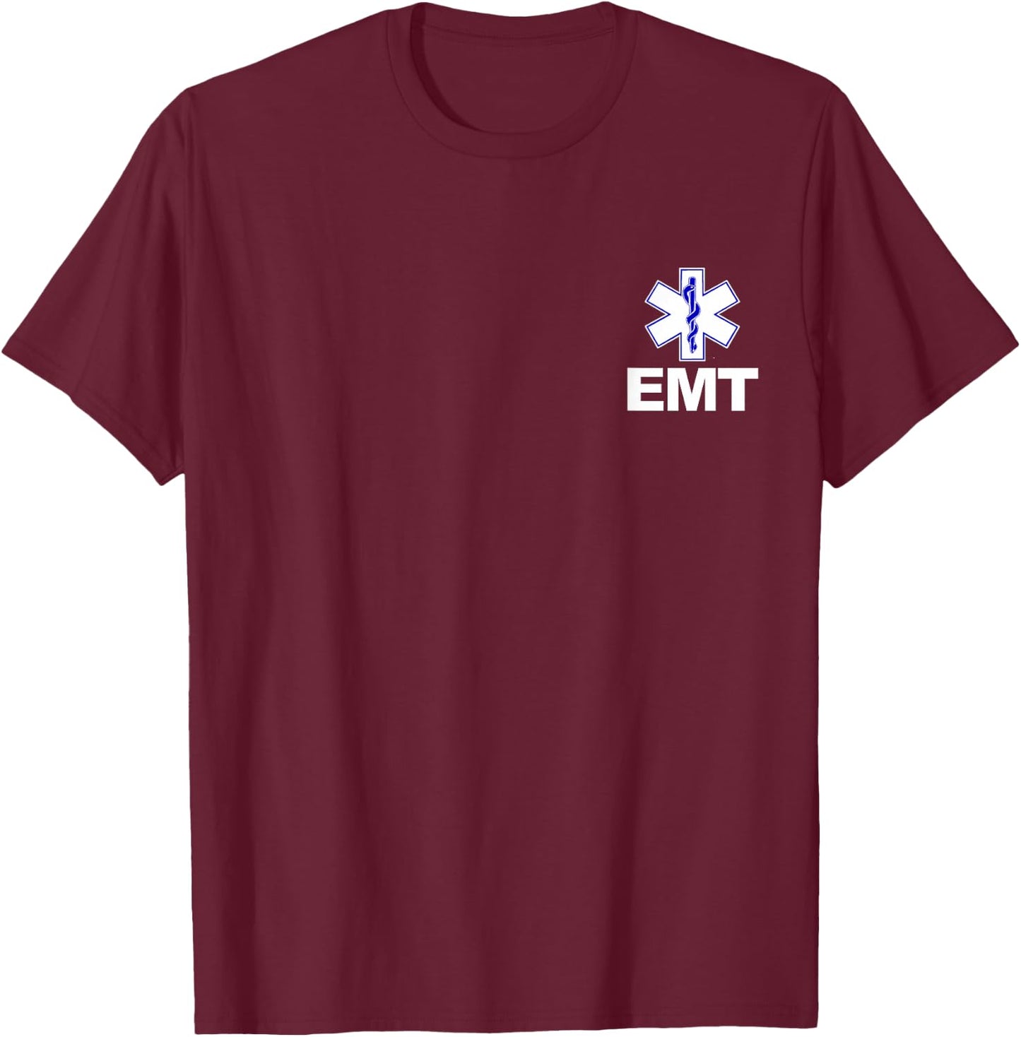 EMT Emergency Medical Technician Uniform Firts Aid Men Women T-Shirt - T-Shirt | Maroon