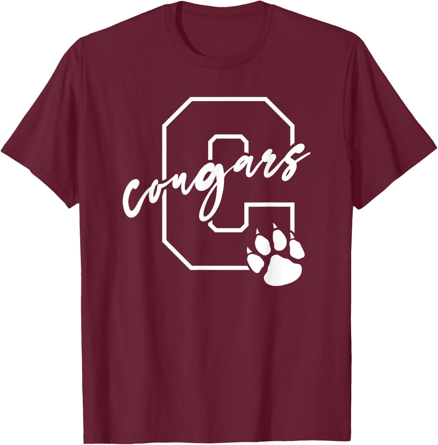 Cougars T-Shirt - T-Shirt | Maroon