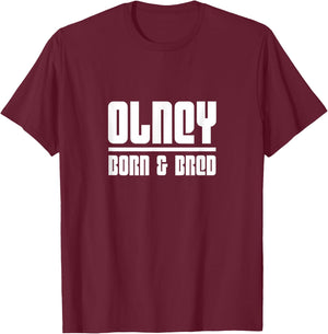 Olney Philadelphia Philly Born And Bred T-Shirt - T-Shirt | Maroon