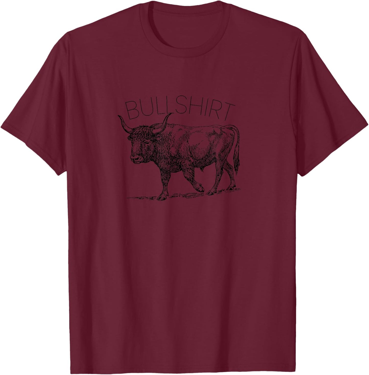 Bullshirt T-Shirt - T-Shirt | Maroon