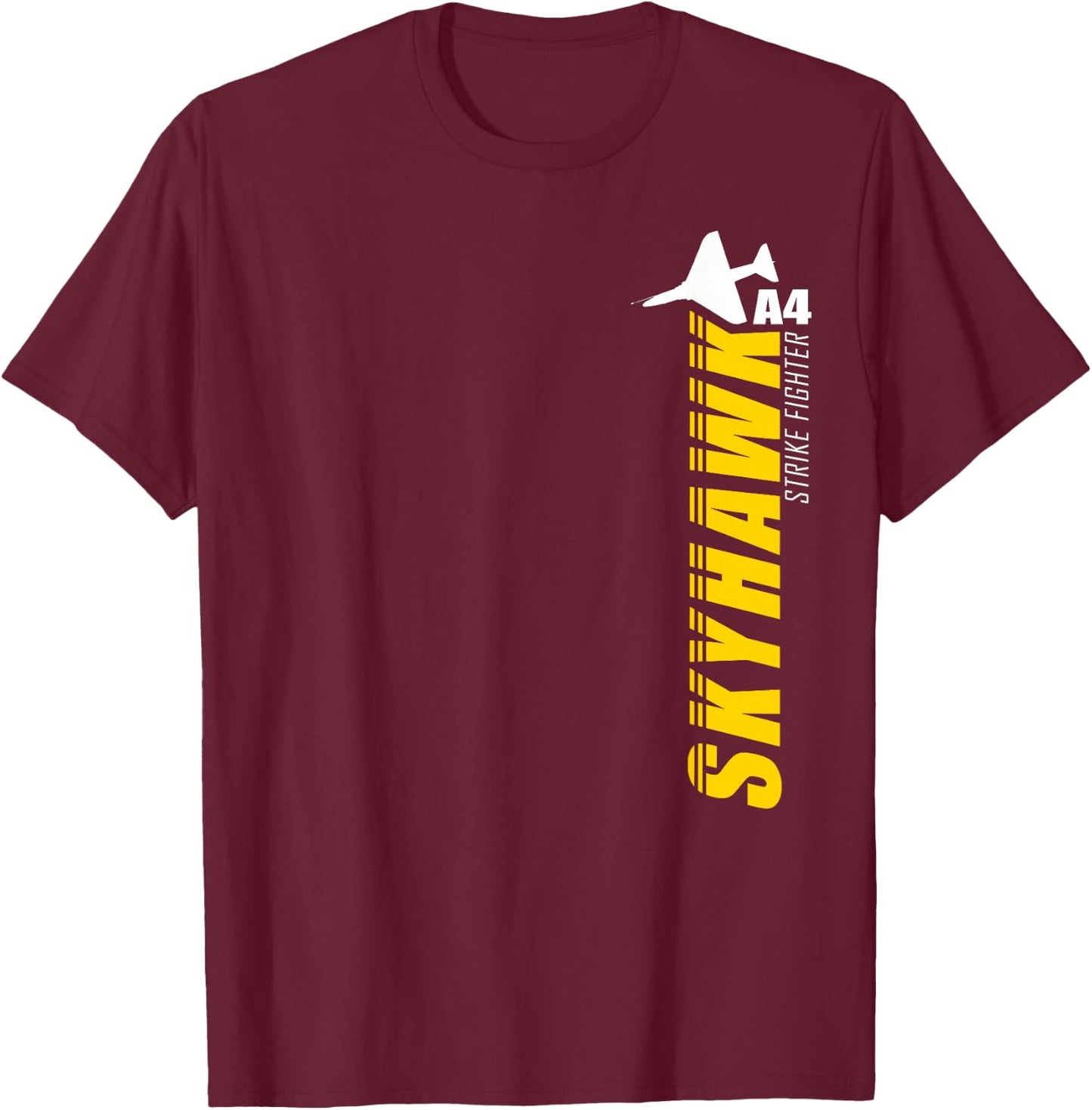 A-4 Skyhawk T-Shirt - T-Shirt | Maroon