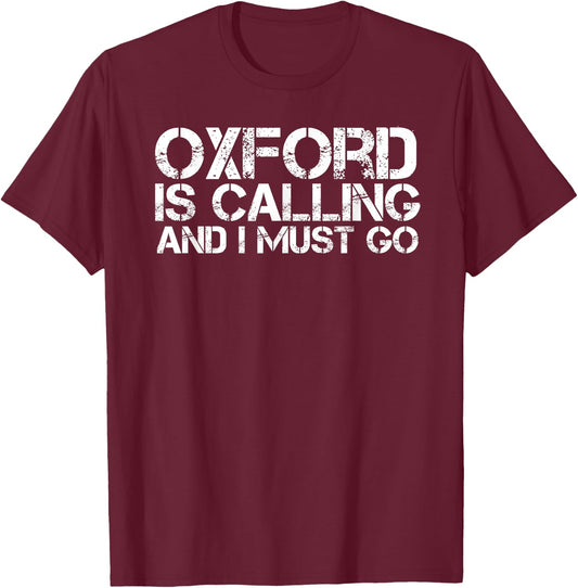 OXFORD MS MISSISSIPPI Funny City Trip Home Roots USA Gift T-Shirt - T-Shirt | Maroon