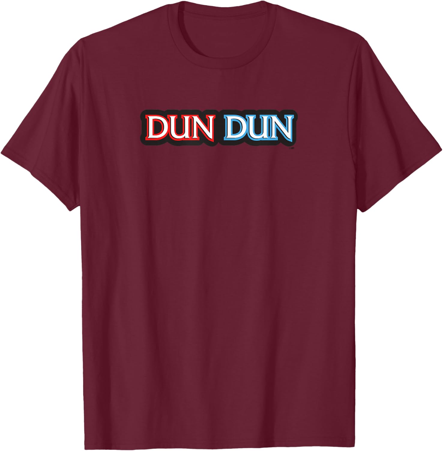 Law & Order: SVU Dun Dun T-Shirt - T-Shirt | Maroon