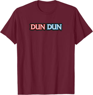 Law & Order: SVU Dun Dun T-Shirt - T-Shirt | Maroon