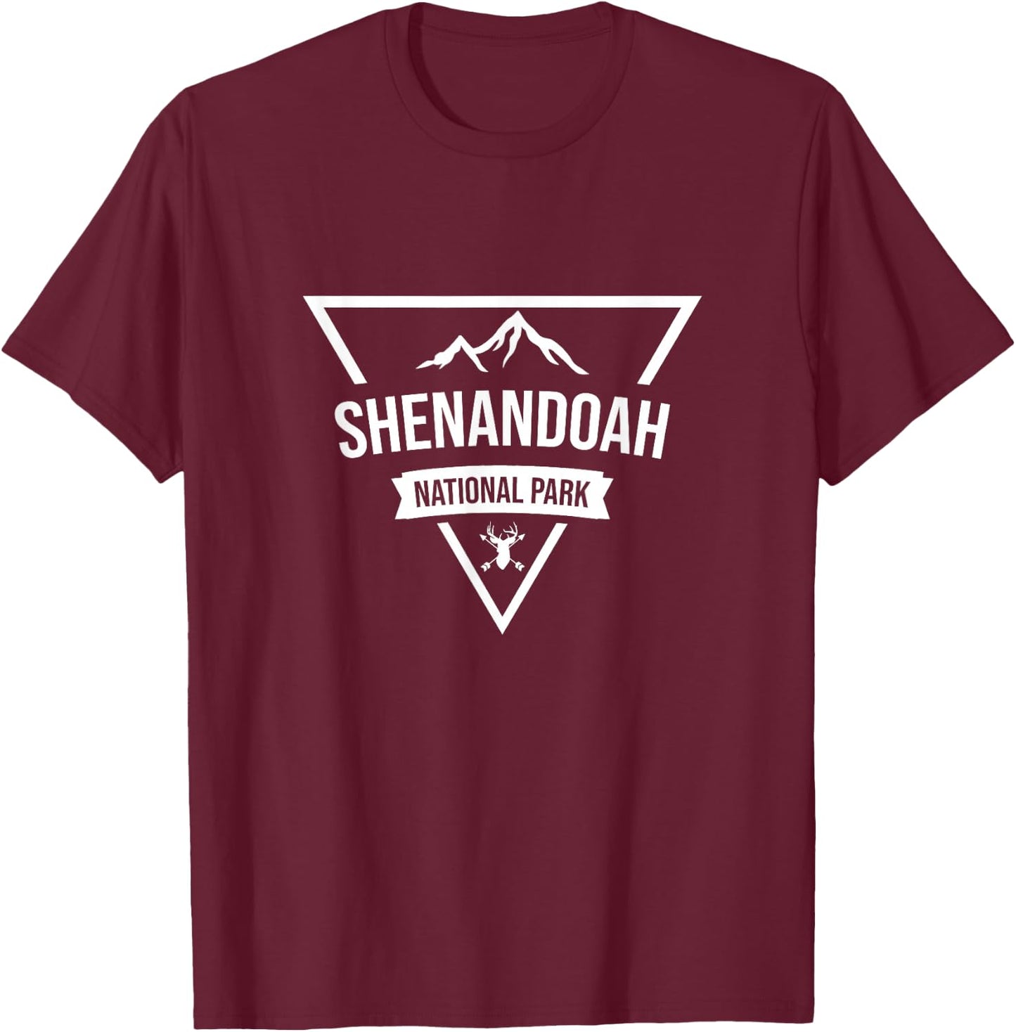 Shenandoah National Park T-Shirt - T-Shirt | Maroon