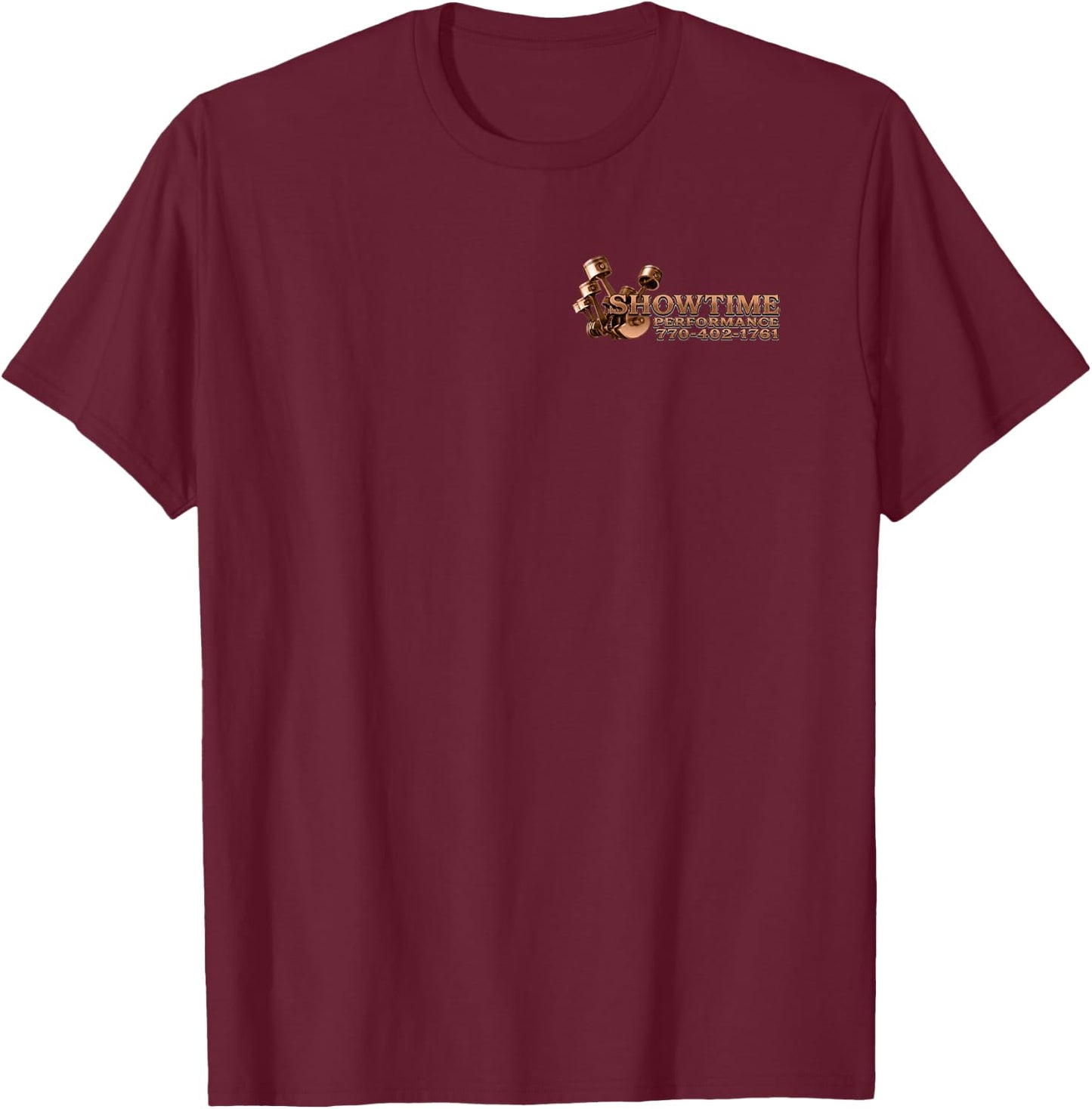 Twin Turbo Truck T-Shirt - T-Shirt | Maroon