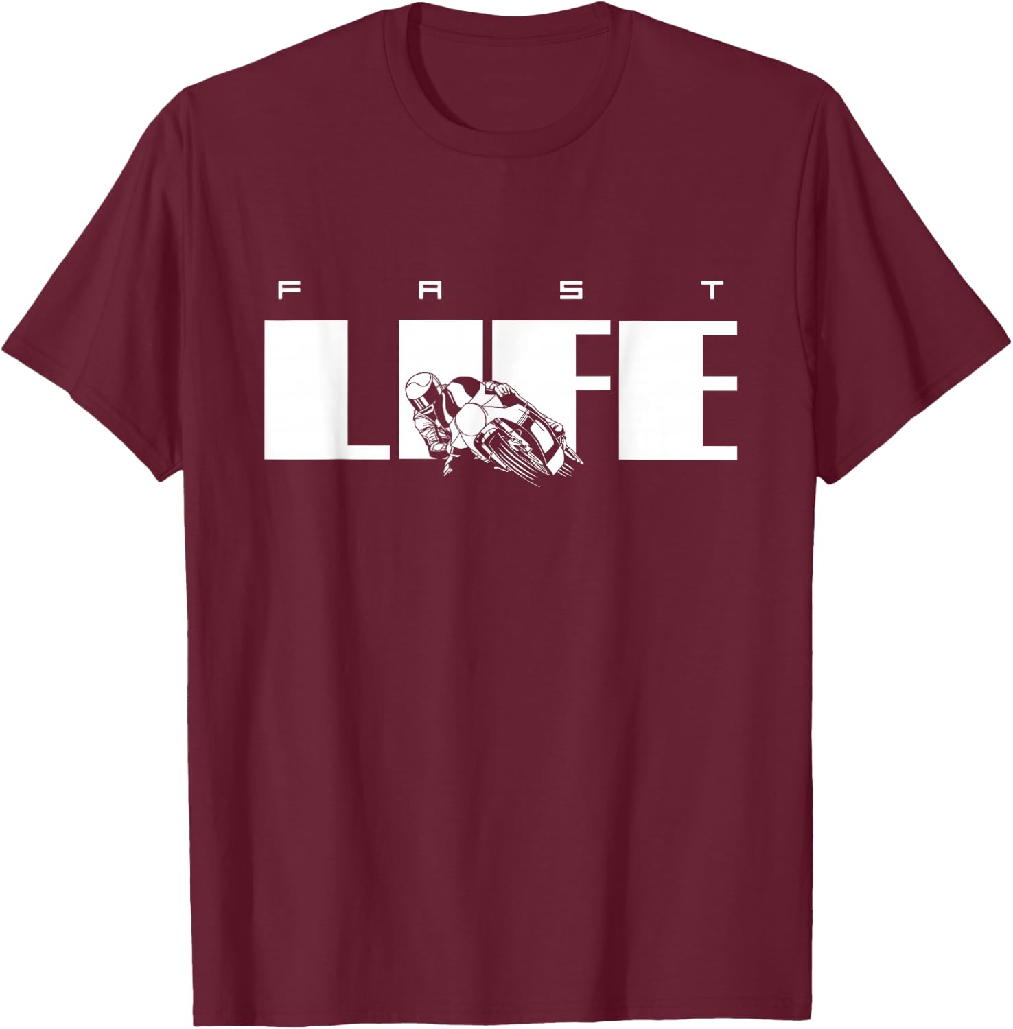 Motorcycle T-Shirt - T-Shirt | Maroon