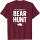 TEAM KID -Kids Black Bear Hunt T-Shirt - T-Shirt | Maroon