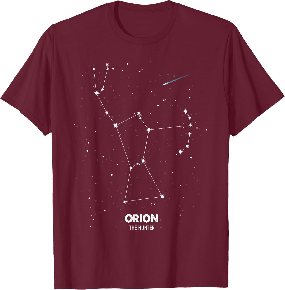 Orion Constellation Of Orion The Hunter Orion Star Astronomy T-Shirt - T-Shirt | Maroon